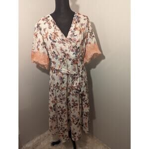 Maison Tara floral dress Sz XL